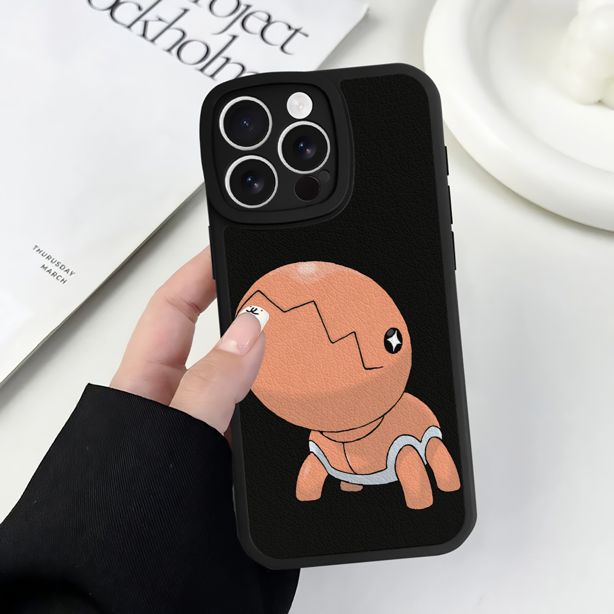 （画像用） ポケットモンスター Pokémon 【iPhone 16シリーズ対応】シリコンスマホケース（レザー調） 材質：シリコン